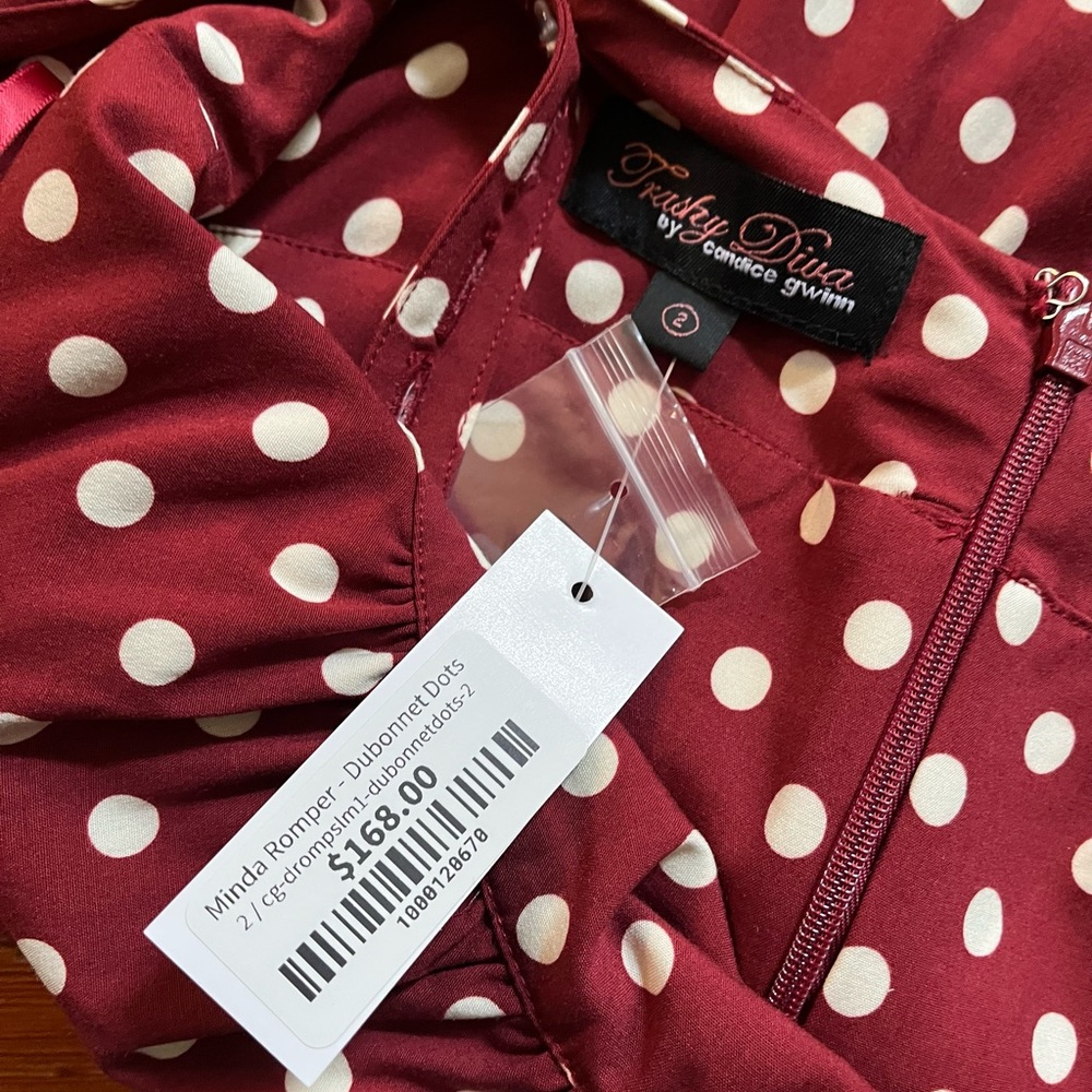 Trashy Diva Dubbonet Dots Minda Romper - Picture 4 of 4